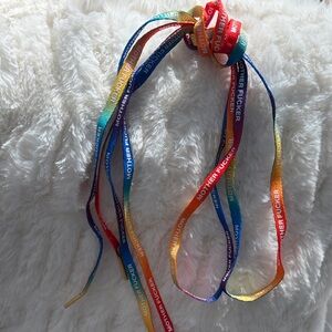 Colorful Rainbow Mother brand shoelaces